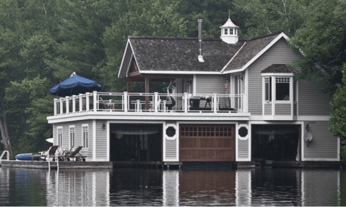 Boathouse on Lake Joseph