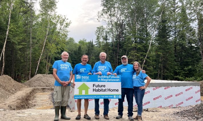 site of new Magnetawan home