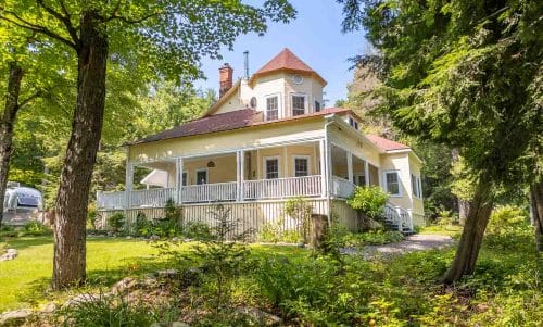 Waldheim cottage, lake cecebe